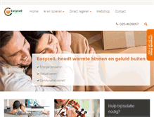 Tablet Screenshot of easycell.nl